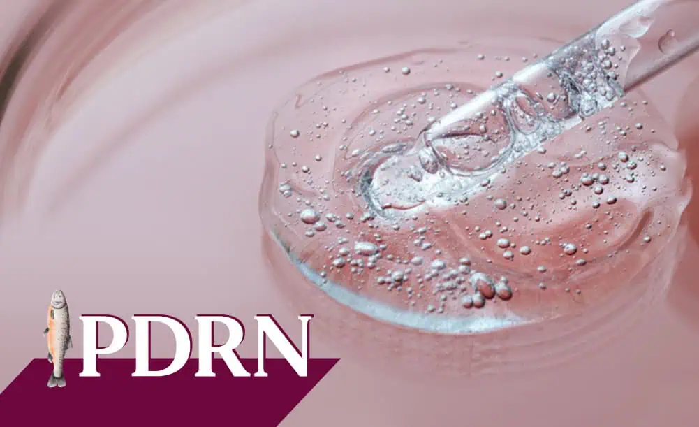 Resultaat van Zalm DNA PDRN Microneedling: gladde huid met glass skin effect